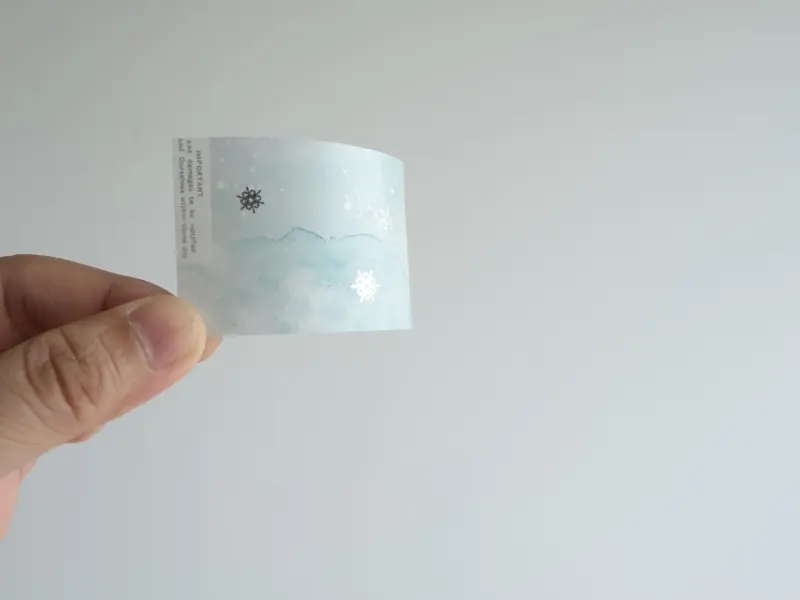 Yohaku Roll Sticky Labels - RH002