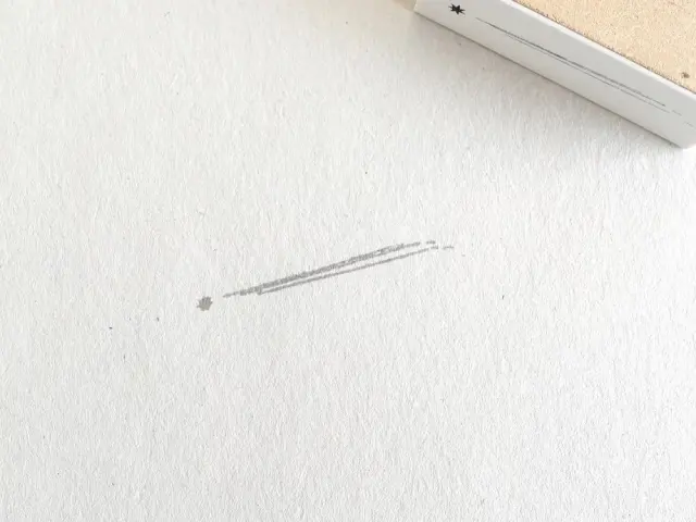 Yohaku Rubber Stamp S-122 - Nagareboshi