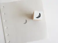 Yohaku Rubber Stamp S-120 - Tsuki 2