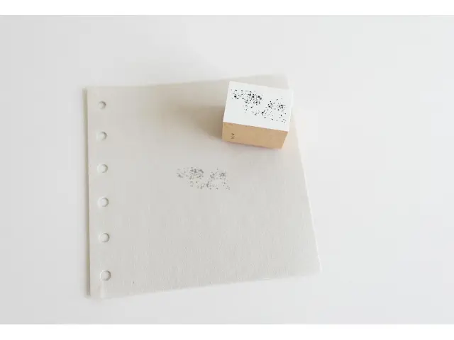 Yohaku Rubber Stamp S-117 - Hoshizora