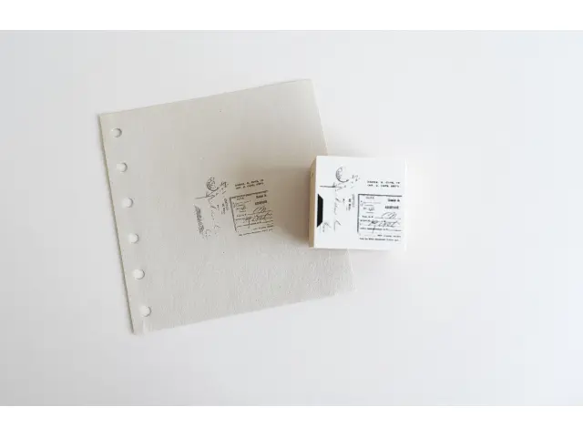 Yohaku Rubber Stamp S-115 - Hoshimeguri