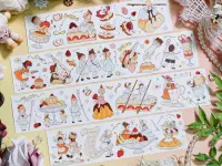 Shine PET Tape Sample - Caramel Squad