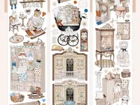 Shine Washi Tape Sample - Canelé Dollhouse