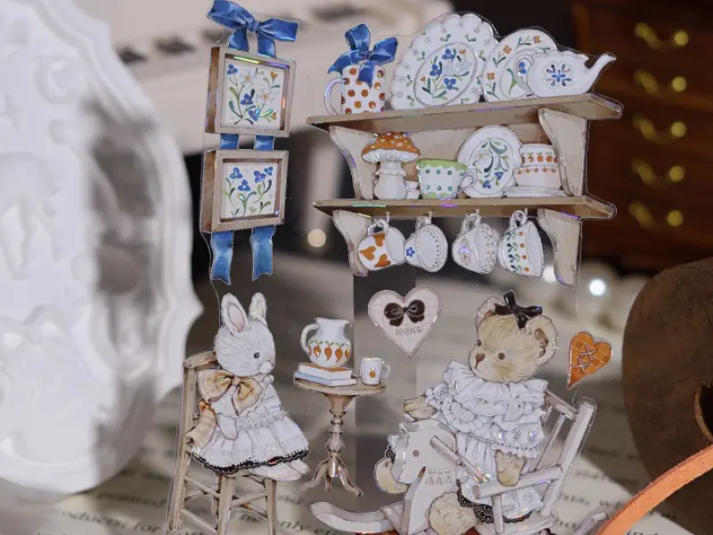Shine Washi Tape Sample - Canelé Dollhouse