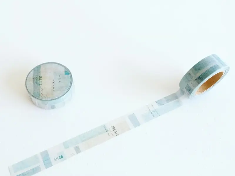 Yohaku Washi Tape Limited Edition YB-033 - Mizu no Uta