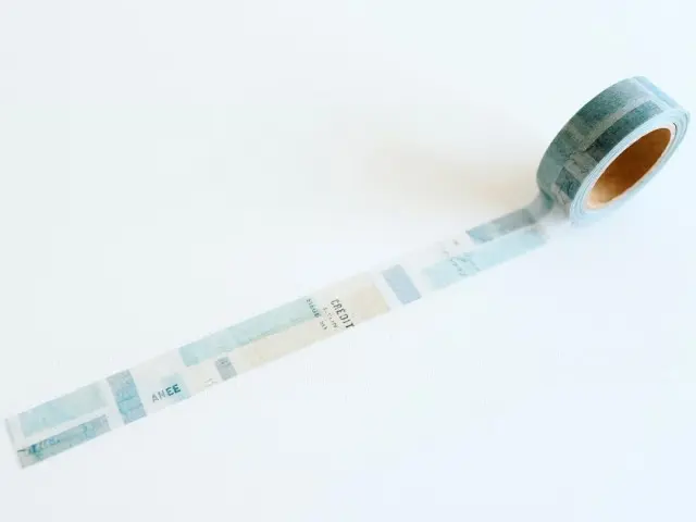 Yohaku Washi Tape Limited Edition YB-033 - Mizu no Uta