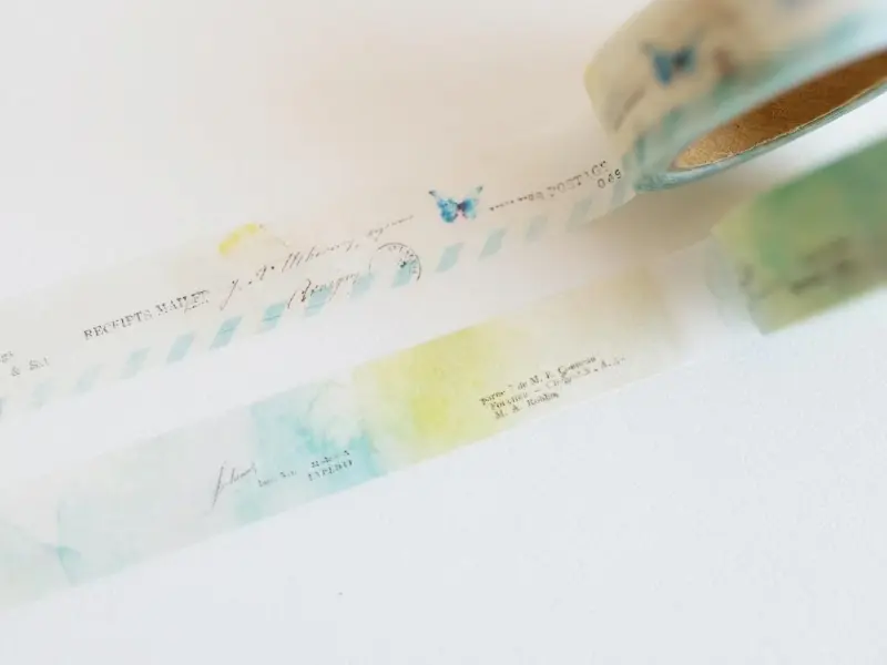 Yohaku Washi Tape Limited Edition YB-043 - Ame no Ato