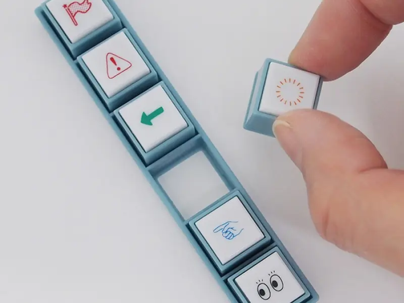 Kodomo no Kao Pochitto Pick Stamp - Weather