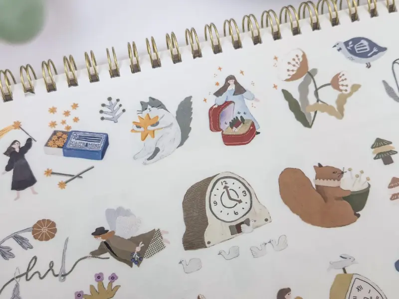Ivy Snow Matte PET Tape - Precious