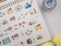 Ivy Snow Kiss-Cut PET Tape - A Lovely Day