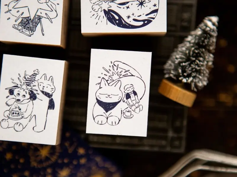 OURS Rubber Stamps - The Gift Lucky Star