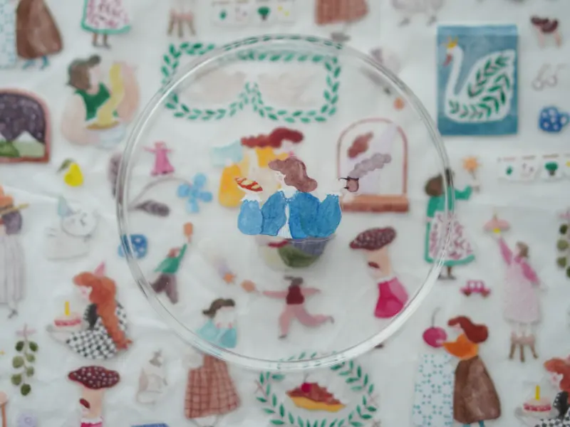 Ivy Snow Kiss-Cut PET Tape - A Lovely Day
