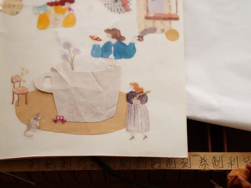 Ivy Snow Kiss-Cut PET Tape - A Lovely Day