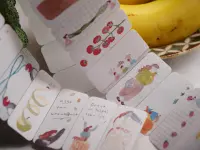 Ivy Snow Sticky Notes Roll - Farmer's Market