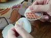 Ivy Snow Sticky Notes Roll - Whimsical Desserts