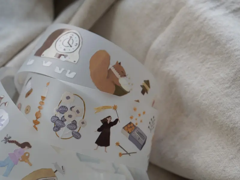 Ivy Snow Matte PET Tape - Precious