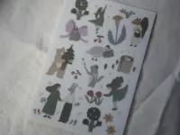 Ivy Snow Rub-On Stickers - Dance In The Forest