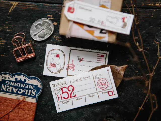 OURS Letterpress Book - Postal