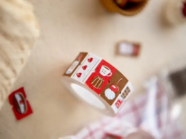 OURS Label Sticker Roll - Afternoon Tea