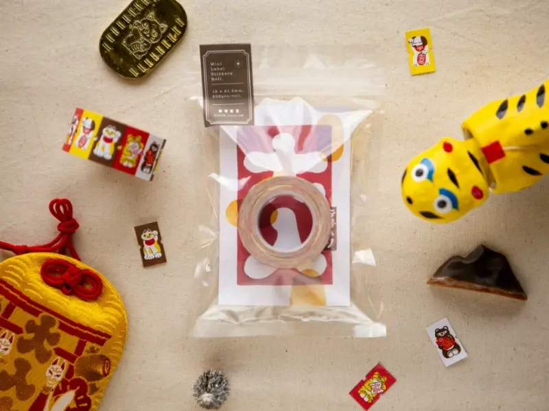 OURS Label Sticker Roll - Little Lucky Friends