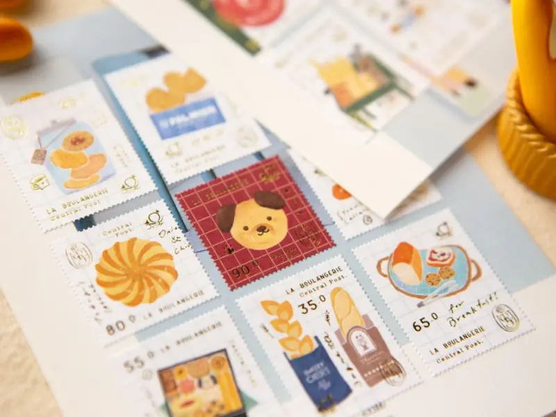 OURS Stamp Stickers - Bakery Cheers