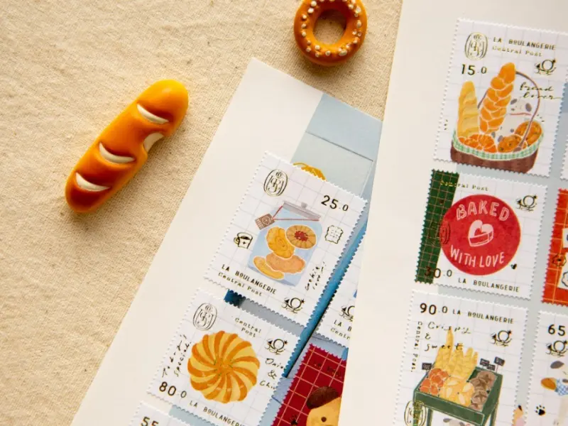 OURS Stamp Stickers - Bakery Cheers
