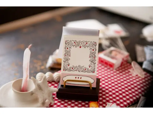 OURS Letterpress Book - Strawberry Frame