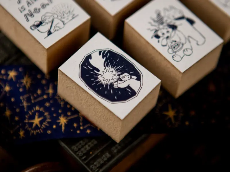 OURS Rubber Stamps - The Gift Lucky Star