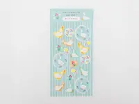 Furukawa Stickers QS367- Ducks And Flowers