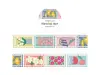 Papier Platz Washi Tape - Flower Stamps