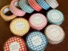 Papier Platz Washi Tape Gingham Check - Pink