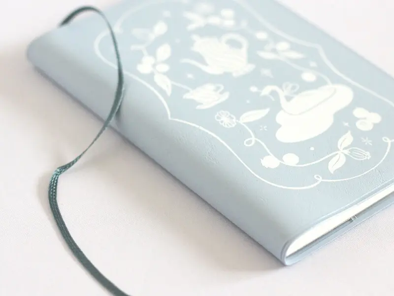 Papier Platz x A La Caldo Pocket Log Notebook - Swan