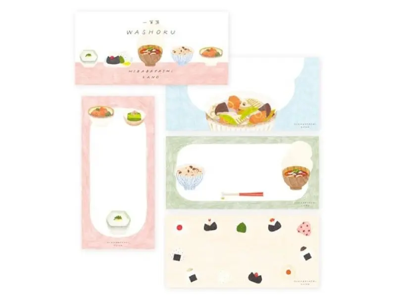 Cozyca x Hirabayashi Kano Notepad - Washoku