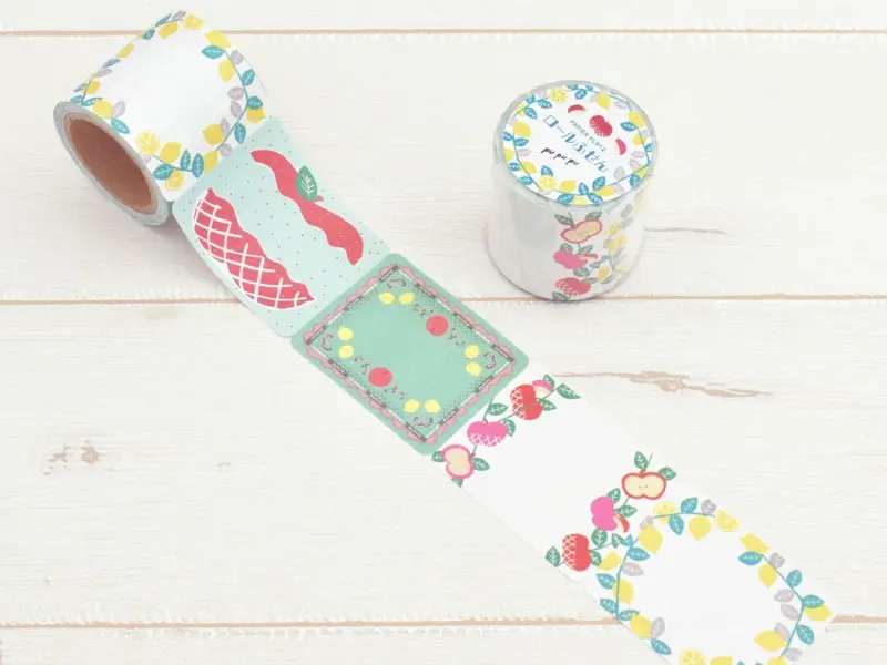 Papier Platz x PUPUPU Rolled Sticky Notes - Lemon And Apple