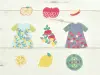 Papier Platz x PUPUPU Flake Stickers - Lemon And Apple