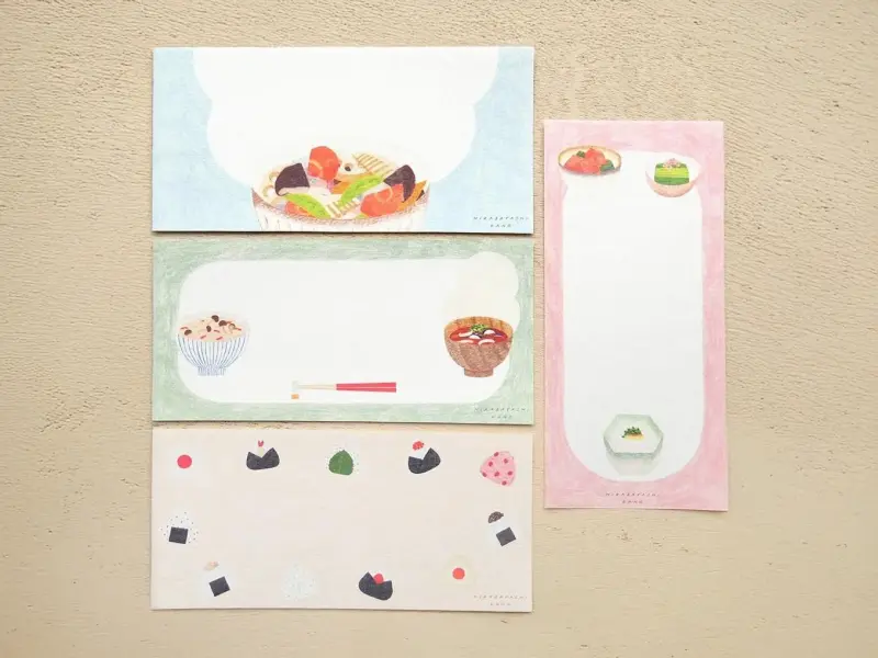 Cozyca x Hirabayashi Kano Notepad - Washoku