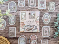 Papier Platz x Tobimatsu Shochirou Flake Stickers - Frame