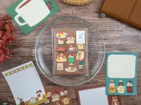 Papier Platz x  Concomble Otegaru Memo Pad - Cat Cafe