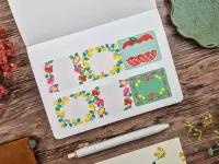 Papier Platz x PUPUPU Rolled Sticky Notes - Lemon And Apple