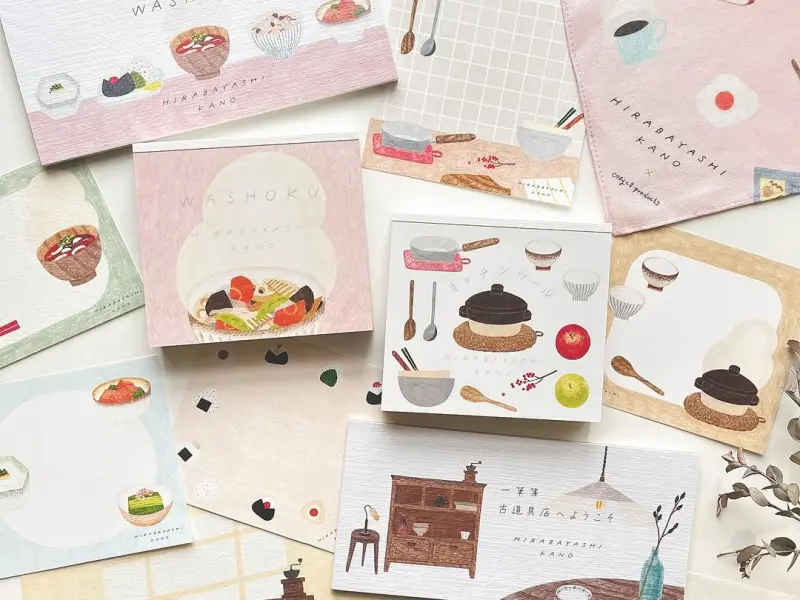 Cozyca x Hirabayashi Kano Memo Pad - Kitchen Tools