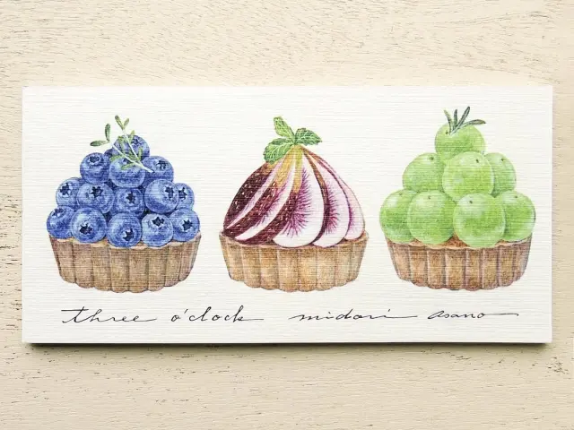 Cozyca x Midori Asano Notepad - Three O'clock