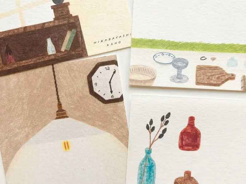 Cozyca x Hirabayashi Kano Notepad - Antique Shop