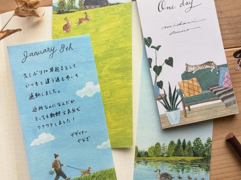 Cozyca x Midori Asano Notepad - One Day