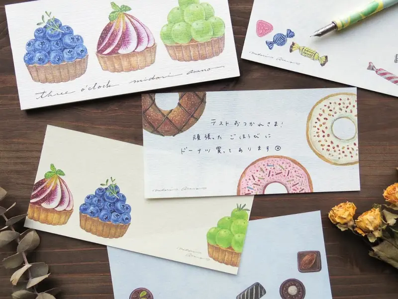 Cozyca x Midori Asano Notepad - Three O'clock