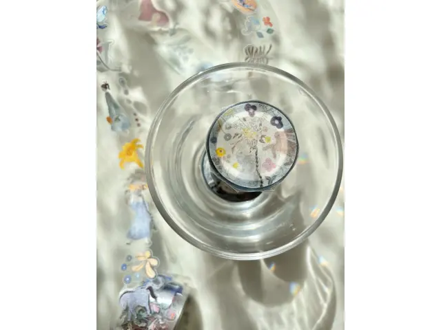 Pion Kiss-Cut Matte PET Tape Mini Girl - Blooming