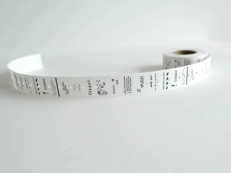 Yohaku Labeler Roll Stickers LR-001 - Black And White