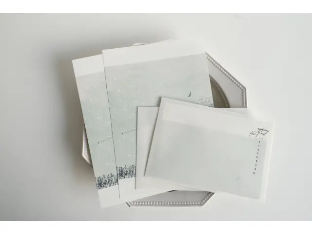 Yohaku Letter Set M-212 - Hoshimeguri (Star Journey)
