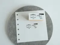 Yohaku Rubber Stamp S-125 - Yukiakari