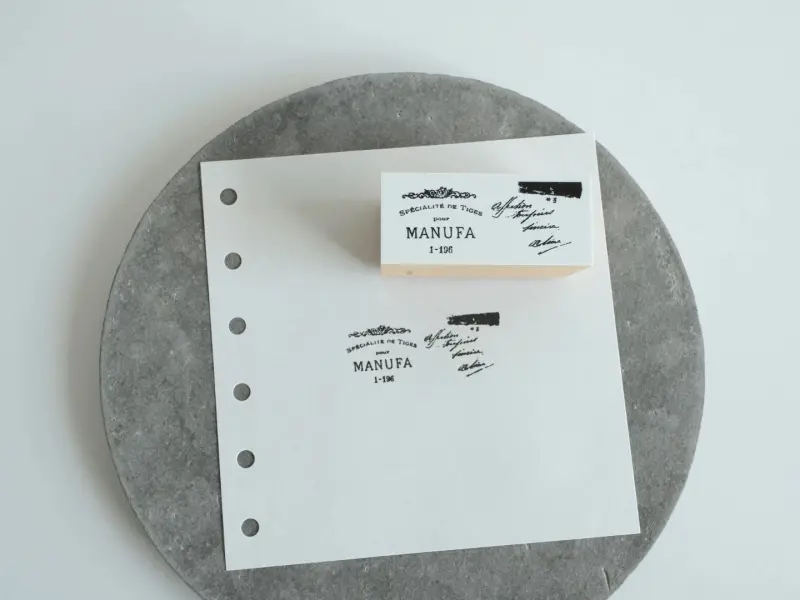 Yohaku Rubber Stamp S-125 - Yukiakari