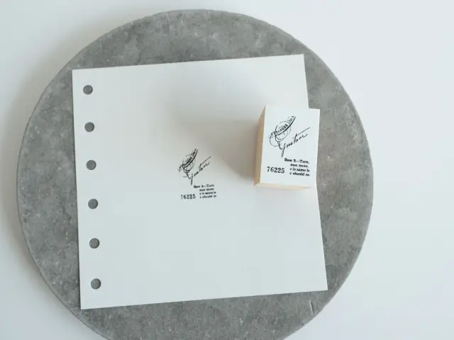 Yohaku Rubber Stamp S-126 - Shinsetsu